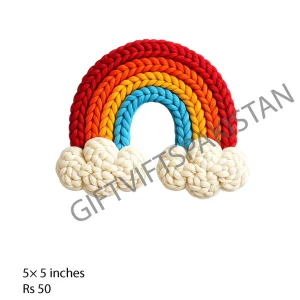 Rainbow UV DTF Kids Sticker Rainbow with clouds UV DTF sticker design for kids