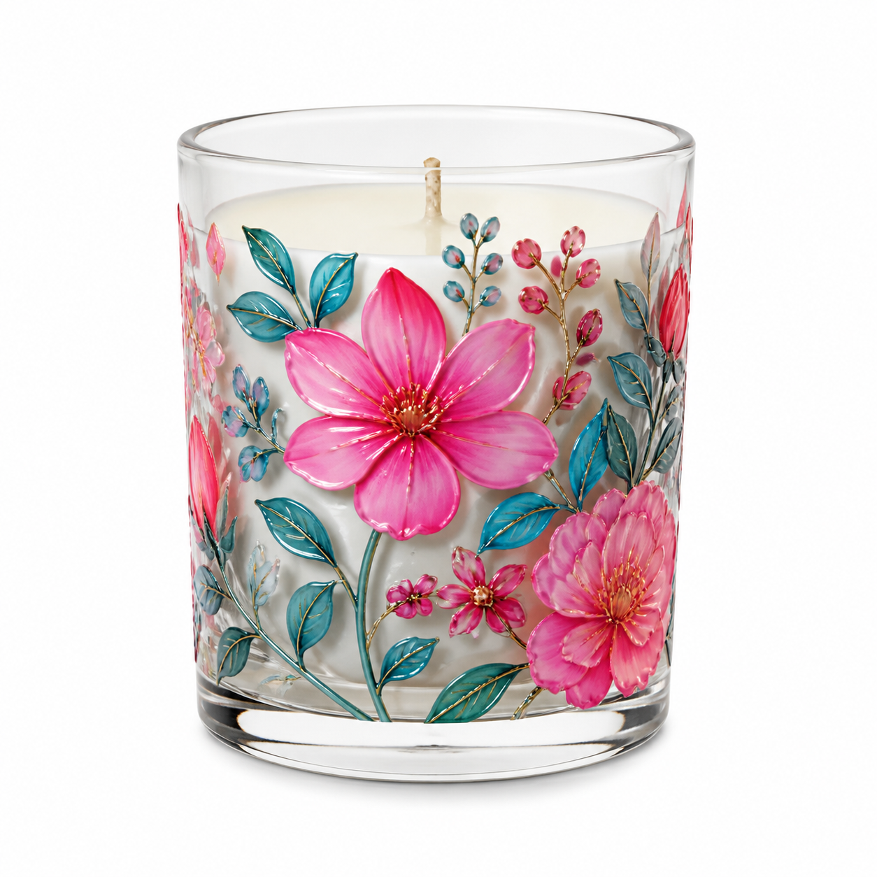 UV DTF glass jars and candles